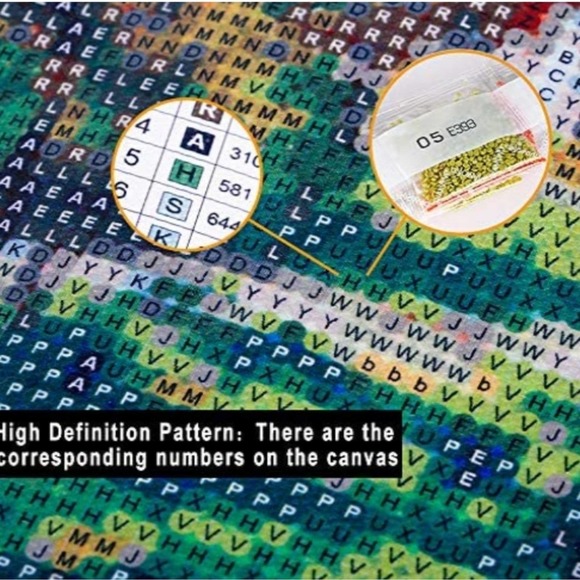 NEW 5D Castle Rhinestone/Diamond painting kits - Picture 5 of 10